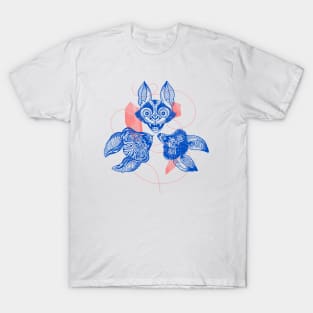 3 Blue Bats T-Shirt